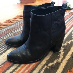 Latigo Leather Ankle Boots